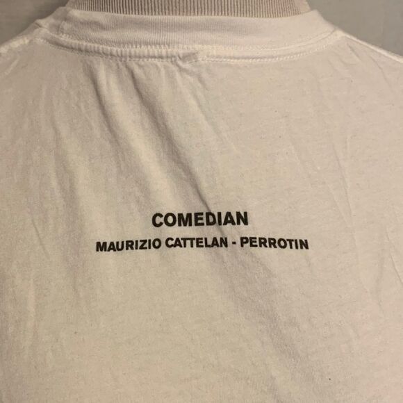 Unisex Maurizio Cattelan Art Basel Banana T-Shirt - Picture 6 of 8